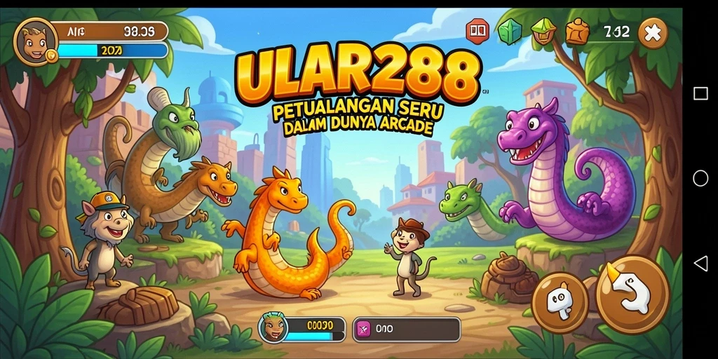 Tampilan antarmuka <strong>ULAR288</strong> yang menarik dan intuitif.